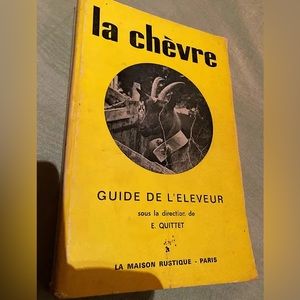 Livre d'élevage caprins (chèvres)